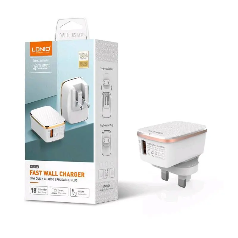 [SKU-000123] CARGADOR IPHONE COMPLETO LDNIO A1204Q